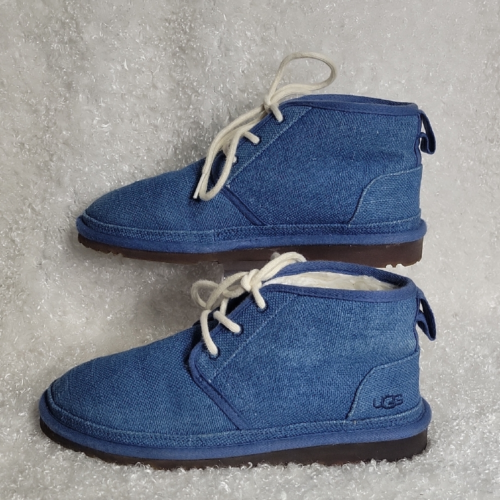 EUC UGG Neumel Natural Chukka Boots , Blue - Size 9 - #1119597